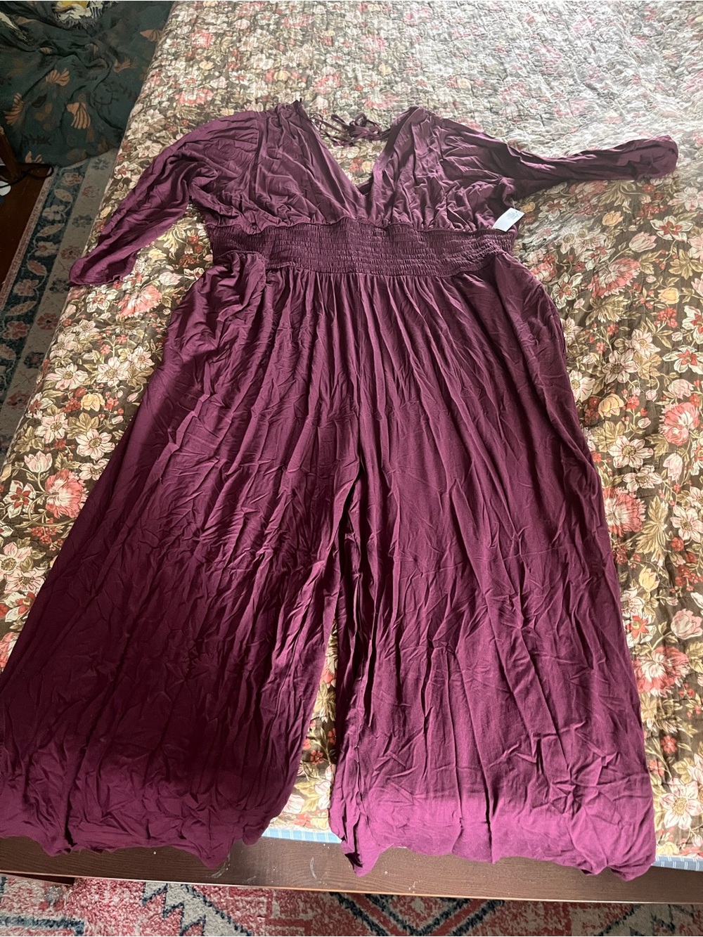 Old Navy | 3X | Burgundy Jumpsuit